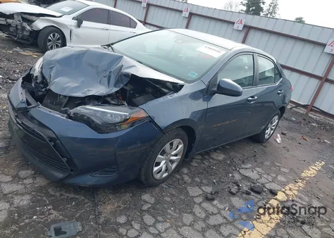2019 Toyota Corolla Le z USA, uszkodzony, nr VIN 2T1BURHE2KC186022
